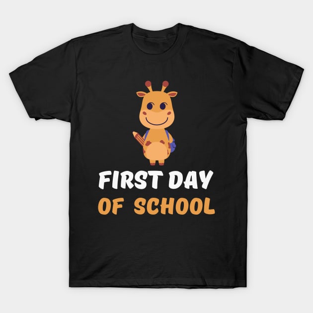 First Day Of School T-Shirt by Success shopping